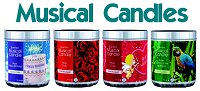 Click below to find out more about our Musical Candles product line!